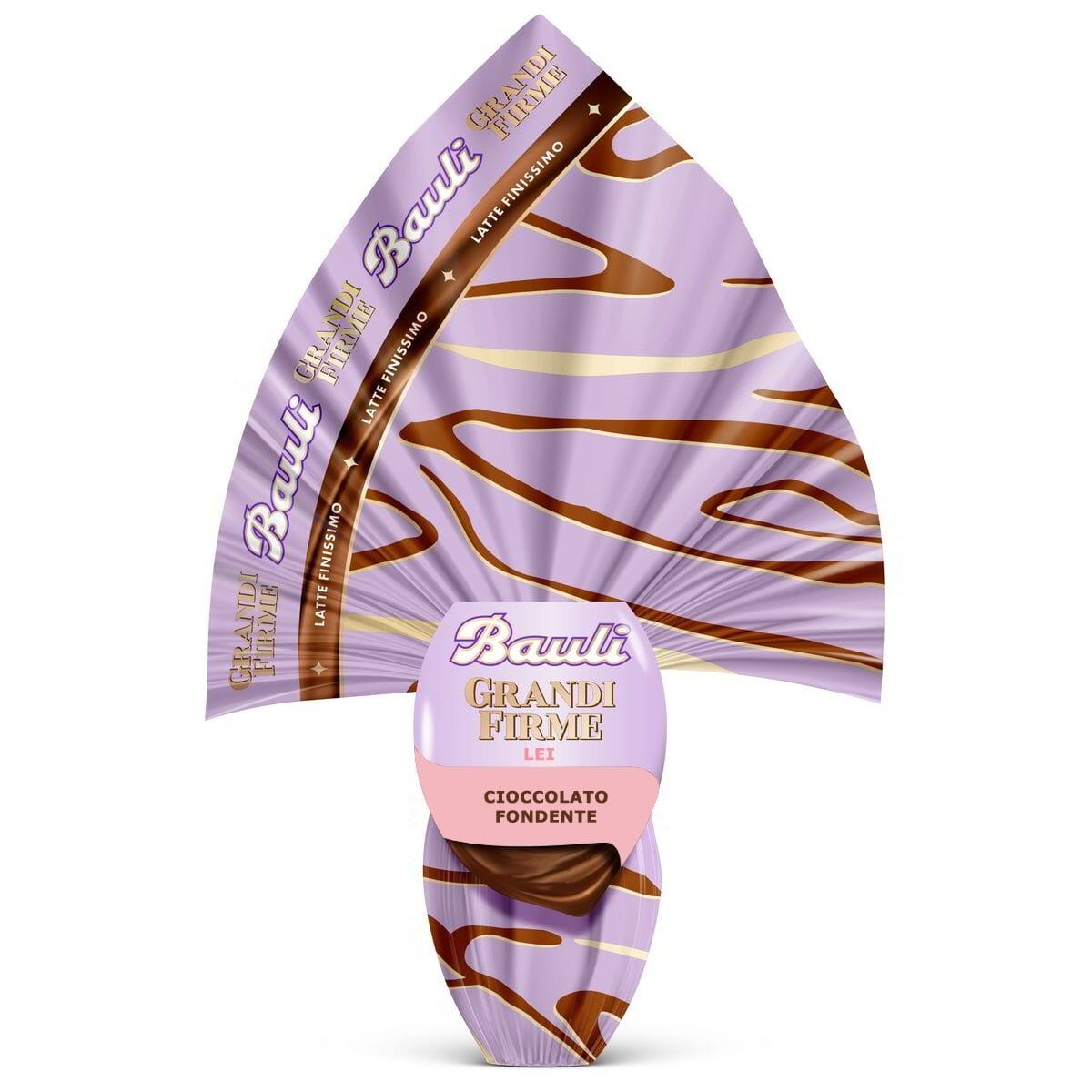 Bauli Grandi Firme Uovo Fondente per Lei 365 gr Spedizione