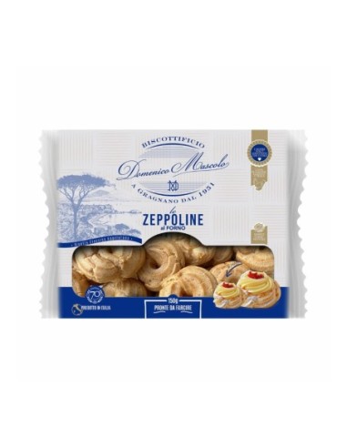 Mascolo Gebackene Zeppole 6 St - 150 gr - Kostenloser Versand nach Europa und Großbritannien