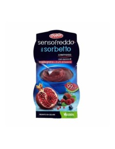 Sensofreddo Sorbet Grenade et Fruits des Bois - 2x100 ml - Livraison gratuite en EUROPE et au Royaume-Uni