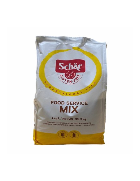 Schar Farina Mix Food Service Glutenfrei - 1 Kg - Kostenloser Versand nach Europa und Großbritannien