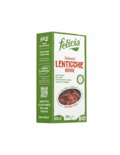 Felicia Sedanini Biologische Rode Linzen Glutenvrij - 250 g