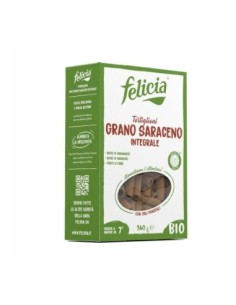 Felicia Tortiglioni Grano Saraceno Integrali Bio Senza Glutine - 340 gr