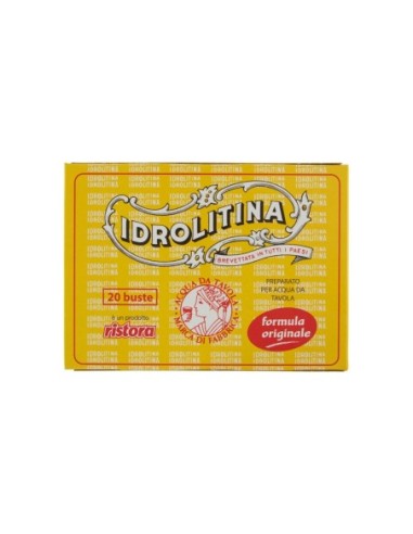 Ristora  Hydrolitine préparation Eau Minérale - 20 sachets - Livraison gratuite en EUROPE et au Royaume-Uni