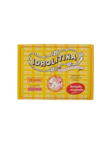 Ristora  Hydrolitine préparation Eau Minérale - 20 sachets - Livraison gratuite en EUROPE et au Royaume-Uni