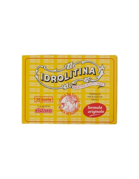 Ristora  Hydrolitine préparation Eau Minérale - 20 sachets - Livraison gratuite en EUROPE et au Royaume-Uni