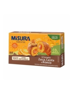 Misura Cornetti Integrali Zucca Carota e Arancia - 308 gr