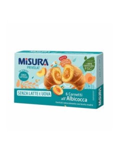 Misura Cornetti all'Albicocca Senza Lattosio - 298 gr