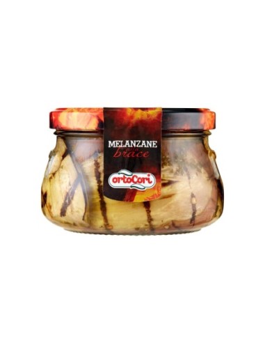 Ortocorì Melanzane alla Brace - 320 gr - Livraison gratuite en EUROPE et au Royaume-Uni