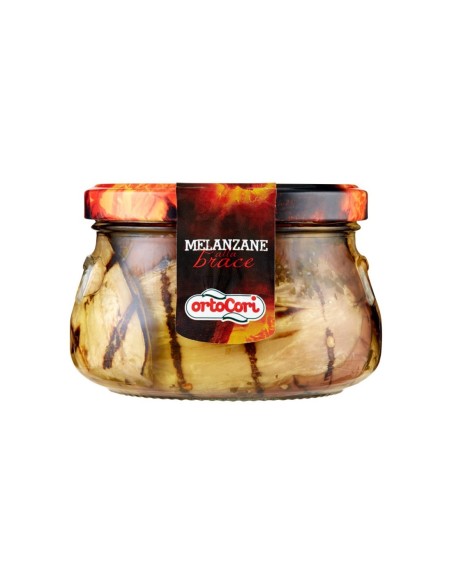 Ortocorì Melanzane alla Brace - 320 gr - Livraison gratuite en EUROPE et au Royaume-Uni