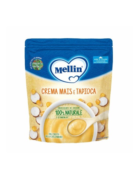 Mellin Corn and Tapioca Cream - 200 g - Free shipping delivered to EUROPE and UK
