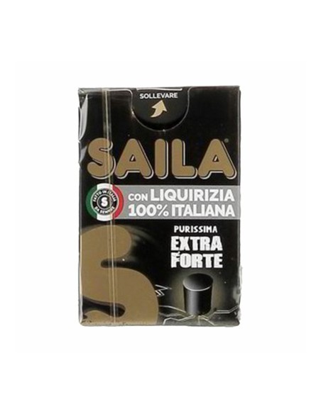 Saila Réglisse Italienne - 36 gr - Livraison gratuite en EUROPE et au Royaume-Uni