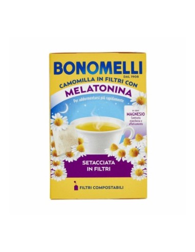 Bonomelli Kamille mit Melatonin für entspannte Abende