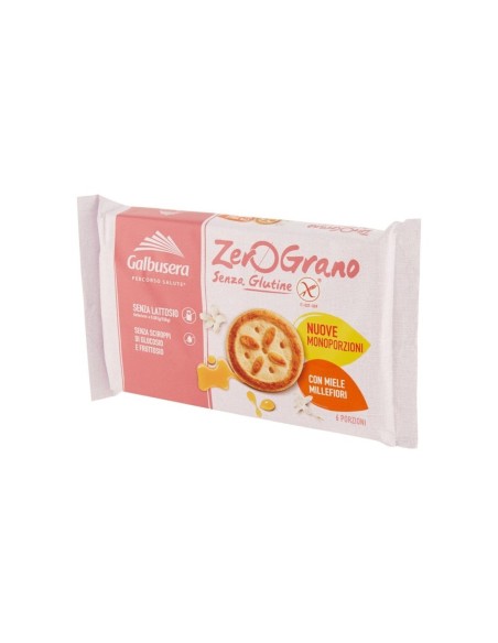Galbusera Honey shortbread Gluten Free - 220 gr - Free shipping delivered to EUROPE and UK