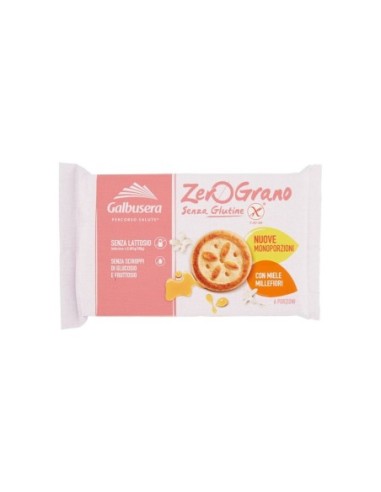 Galbusera Honey shortbread Gluten Free - 220 gr - Free shipping delivered to EUROPE and UK