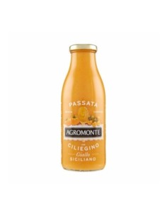 Agromonte Passata met Siciliaanse Gele Kers - 520 gr - Gratis verzending naar Europa en Groot-Brittannië