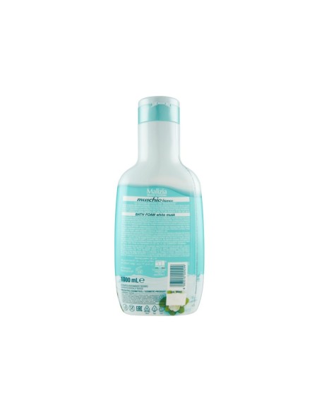 Gel Douche Malizia Antibactérien Douceur et Parfum de Musc Blanc