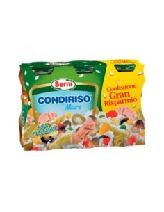 Berni Condiriso Mare - 3 x 300 gr - Spedizione gratuita consegnata in EUROPA e UK