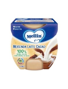 Mellin Merenda Latte e Cacao - 2 x 100 gr