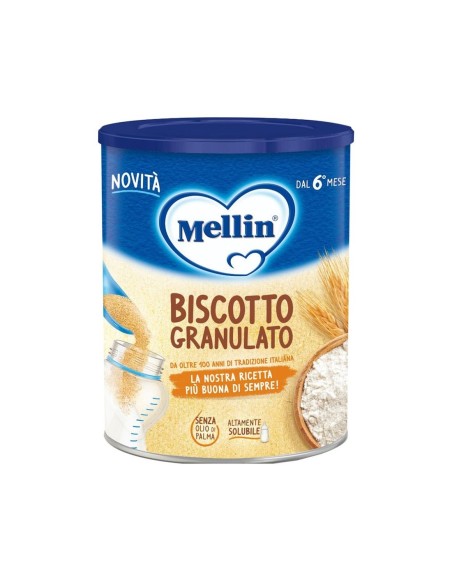 Mellin Granulated Biscuit - 400 g - Free shipping delivered to EUROPE and UK