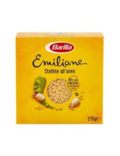 Barilla Emiliane Stelline met Ei - 275 g - Gratis verzending naar Europa en Groot-Brittannië