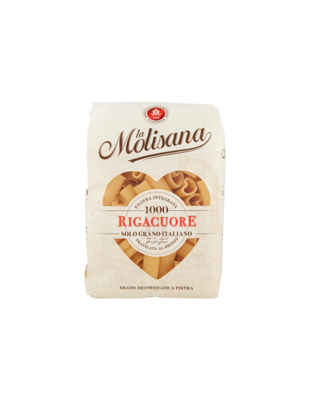 La Molisana Rigacuore - 500 gr - Livraison gratuite en EUROPE et au Royaume-Uni
