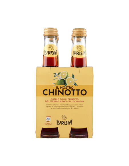 Lurisia Chinotto - 4 x 275ml - Free shipping delivered to EUROPE and UK