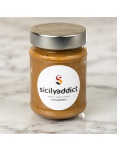 Sicilyaddict Crema Spalmabile al caramello salato - 190 gr