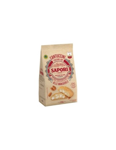 Sapori Cantuccini alle mandorle - 100 gr - Spedizione gratuita consegnata in EUROPA e UK
