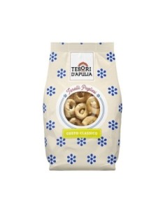 Tesori D'Apulia Klassische apulische Taralli - 300 gr - Kostenloser Versand nach Europa und Großbritannien