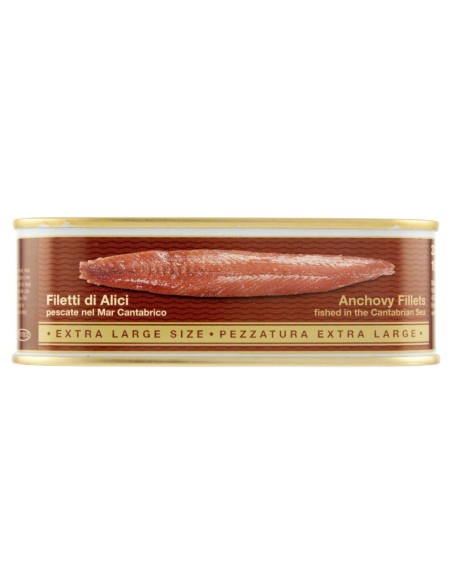Delicius XL Cantabrian anchovy fillets - 320 gr - Free shipping delivered to EUROPE and UK