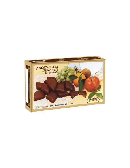 Valentino Mostaccioli gepolsterte Isernia - 400 gr - Kostenloser Versand nach Europa und Großbritannien