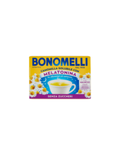 Bonomelli Camomilla Solubile con Melatonina - 16 Bustine