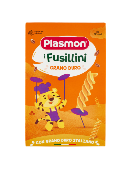 Plasmon Pastina I Fusillini - 250 gr - Free shipping delivered to EUROPE and UK