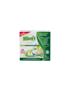 Winnis Naturel Tabs Lavastoviglie limone - 15 tabs