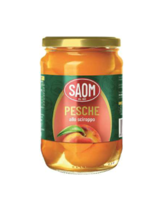 Saom Pesche Sciroppate - 700 gr