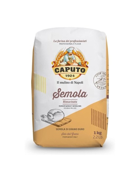 Semoule Caputo Rimacinata 1Kg Idéale pour des Pâtes et Pain de Qualité
