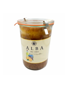 Alba Caffe Baba met chocolade in pot - 850 ml