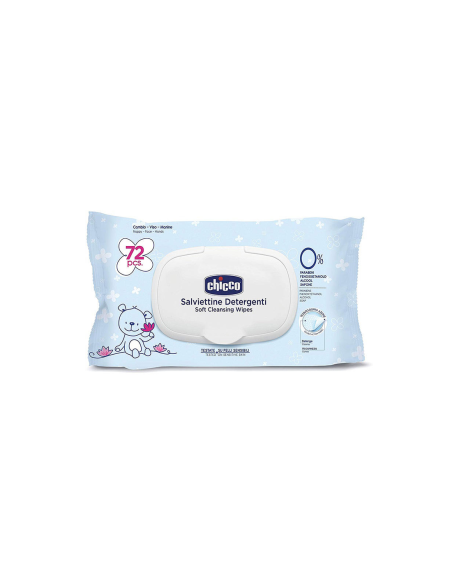 Chicco Wet Wipes Gentle, Hydrating, and Dermatologically Tested for Babies