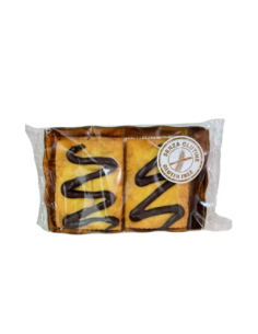 I Pasticcini Chiacchiere al cioccolato senza Glutine - 150 gr - Spedizione gratuita consegnata in EUROPA e UK