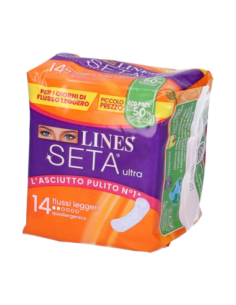 Lines Seta Ultra Flusso leggero - 14 pz