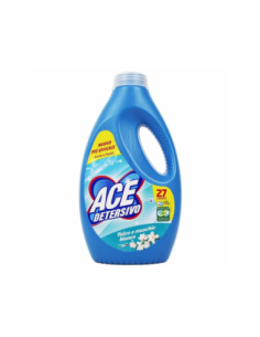 Ace Detersivo Lavatrice Talco e Muschio Bianco 27 lav. - 1350 ml