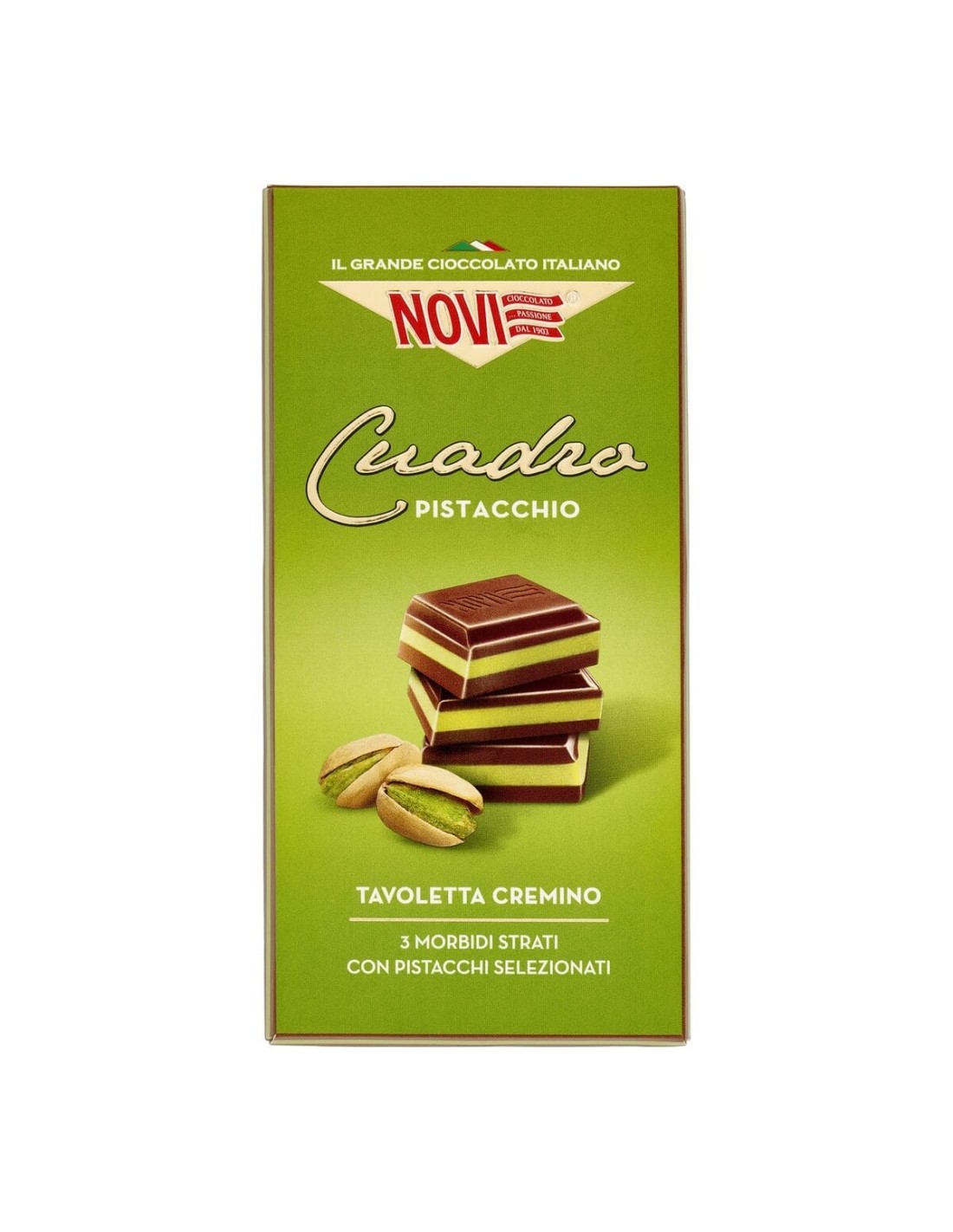 Novi Cuadro Pistachio cremino - 110 gr - Free shipping delivered