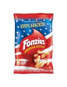 Fonzies American Edition Goût Arachides - 100 gr - Livraison gratuite en EUROPE et au Royaume-Uni