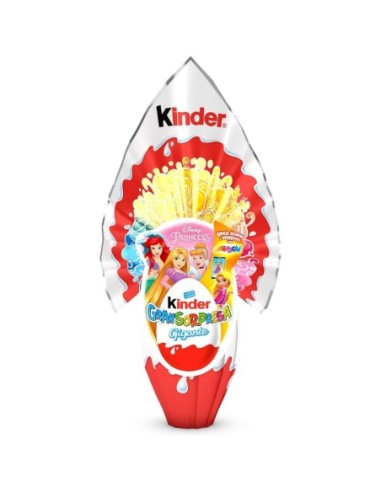 Kinder Giant Easter Egg Great Surprise Princesses 320 gr Free