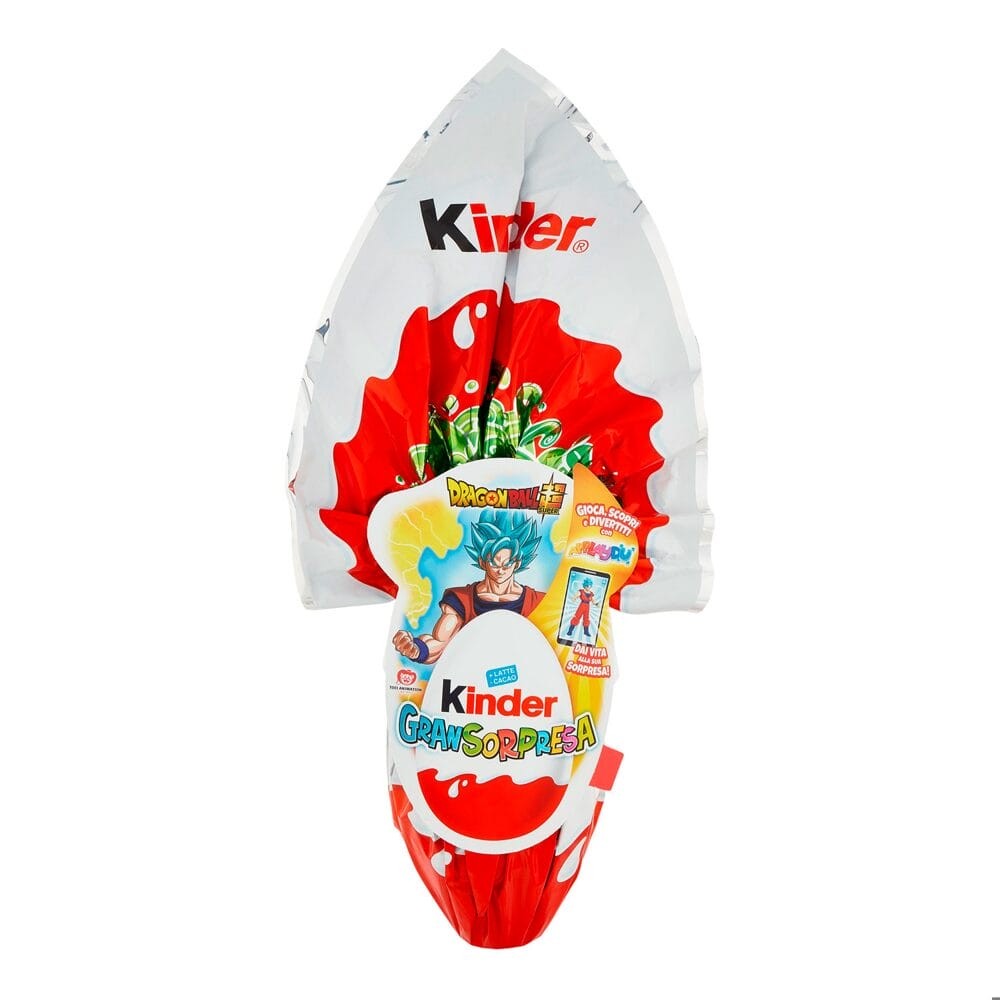 Kinder Great Surprise Dragon Ball Osterei – 150 gr Kostenloser