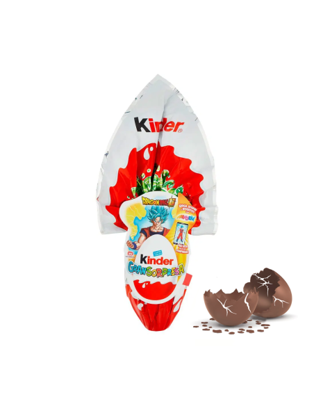 BESCHÄDIGT Kinderei Great Surprise Dragon Ball 150 gr