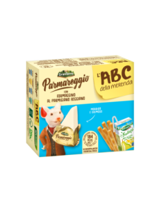 Parmareggio ABC Snack Kaas/Vruchtensap/Broodstengels - 190 gr