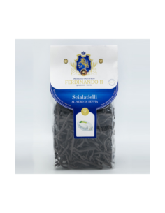 Pasta Gragnano Scialatielli al Nero di Seppia - 500 gr