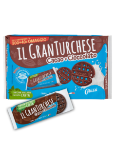 Colussi Biscuits Granturchese cacao en chocolade - 340 gr