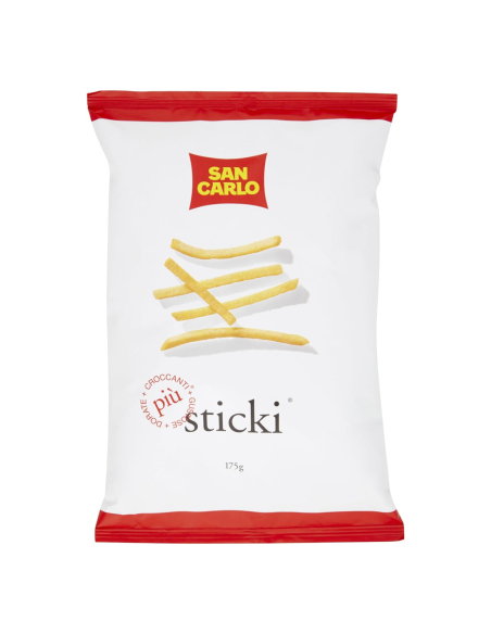 San Carlo Patatine Sticki - 175 gr - Spedizione gratuita consegnata in EUROPA e UK